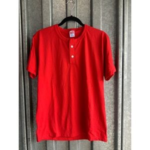 10/$30💵 Soffe Shirts Red Shirt Sz L